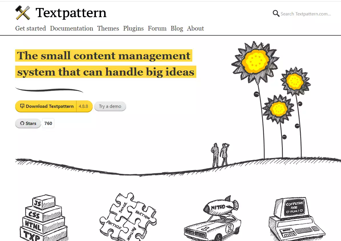 Textpattern nedir