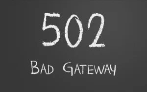 502 Bad Gateway Hatası ve Çözüm Teknikleri